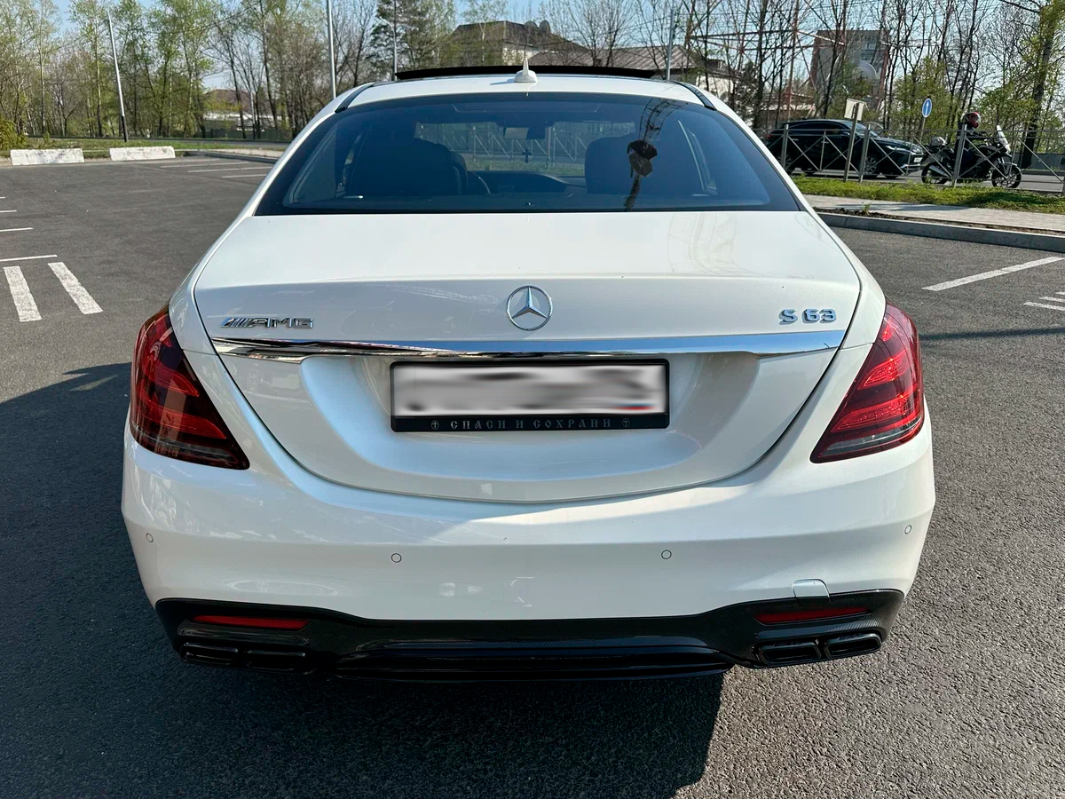 Аренда Mercedes S-klasse AMG Аренда Mercedes S-klasse AMG